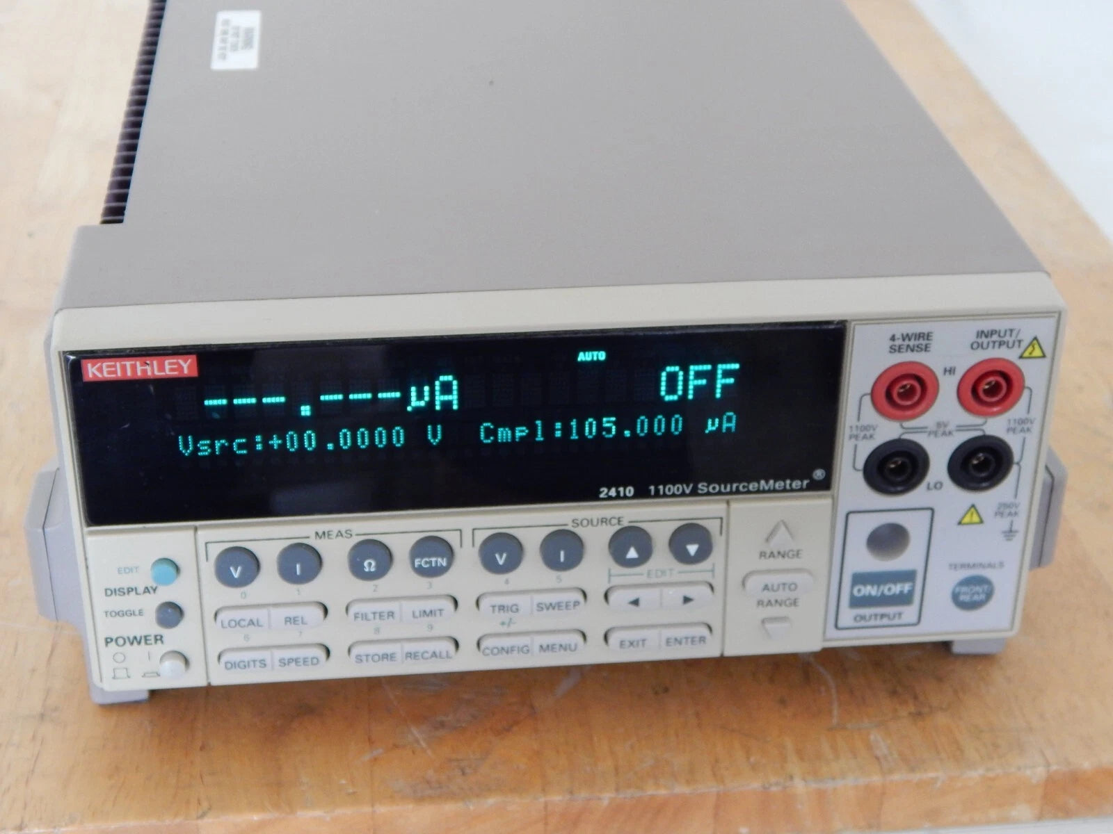 Keithley 2410 1100V SourceMeter High Voltage Keithley 2410 1100V SourceMeter High Voltage
